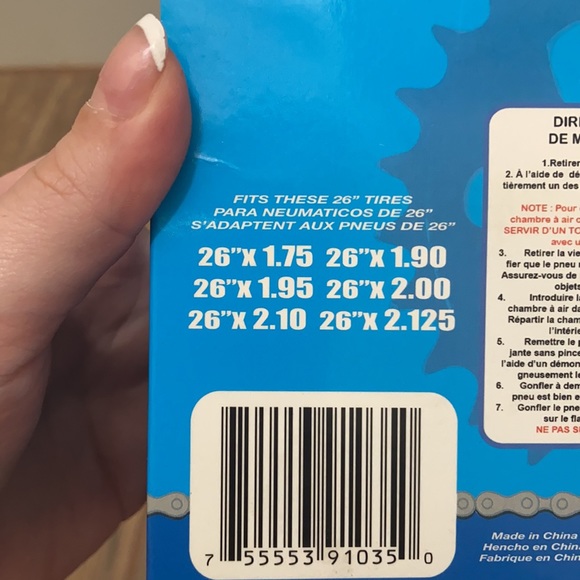 26” bicycle inner tube - Picture 4 of 5